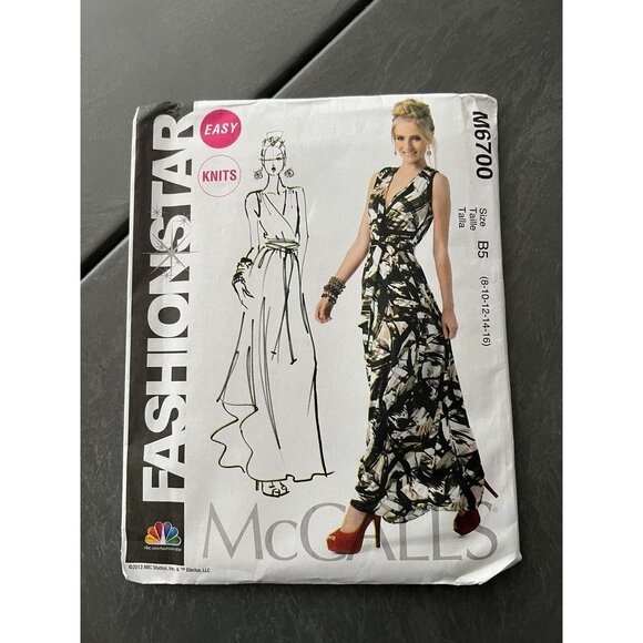 McCalls Other - McCalls Fashion Star Sewing Patterns M6700 - Size B5 (8-10-12-14-16)